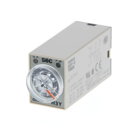 OMRON H3Y-2 AC24 10S H3Y-2 AC24 10S H3Y 1038E H3Y2AC2410SCHN OMRON Miniature DPDT Autoreset Enchuf/welding
